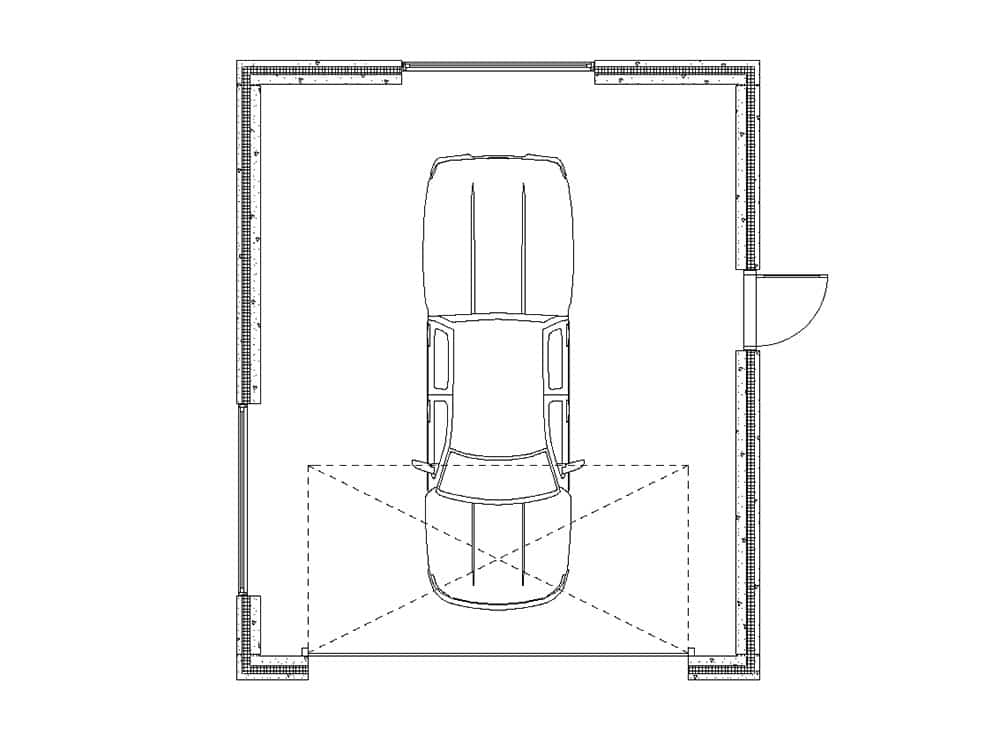 Concrete Garage 20'x24'
