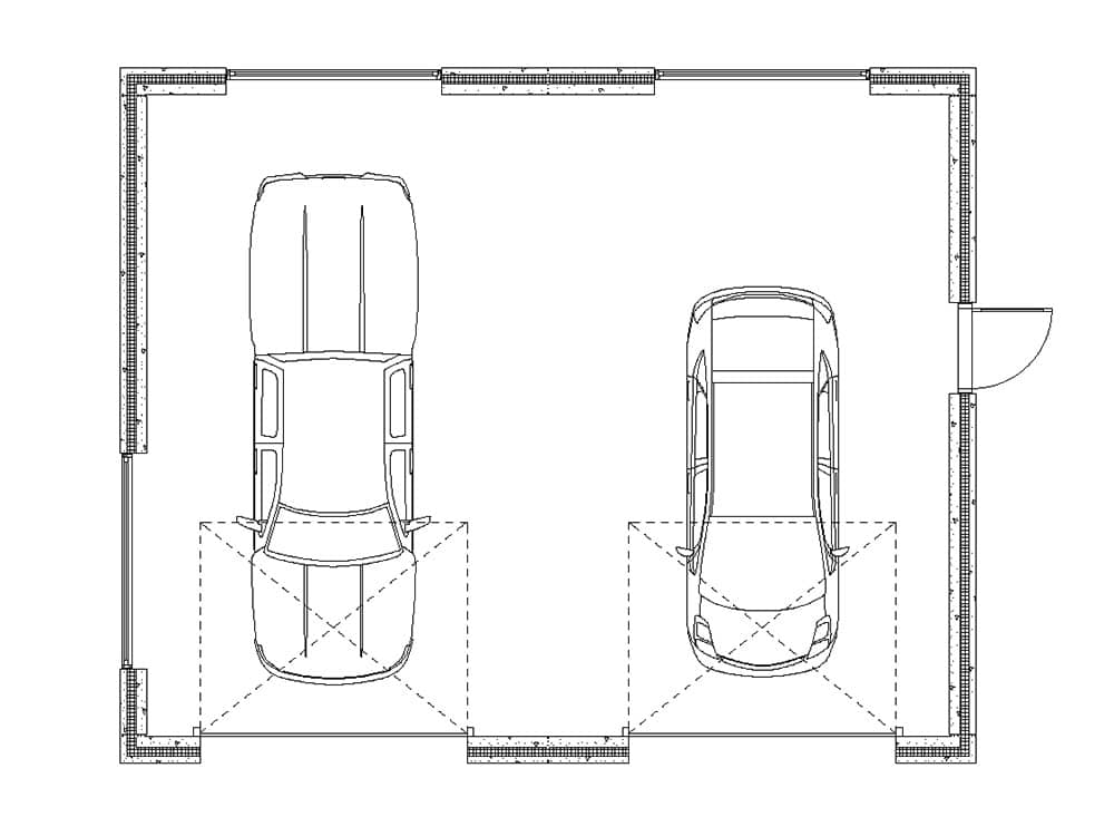 Concrete Garage 30'x24'
