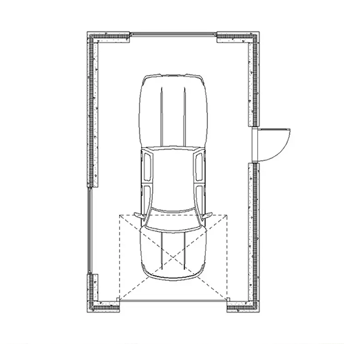 1 Car Garage