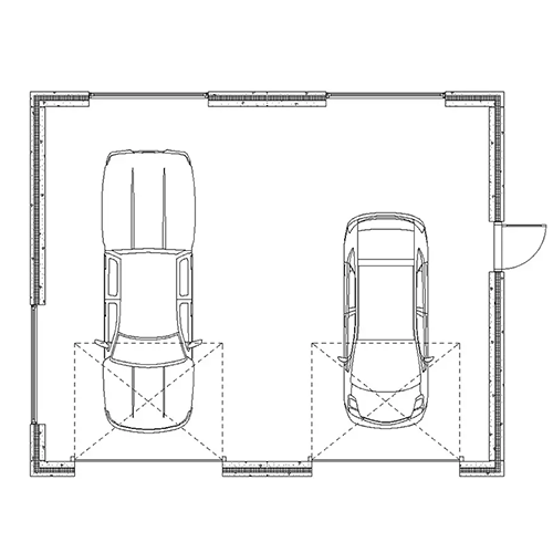 2 Car Garage